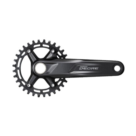 SHIMANO Kliky Deore FC-M5100 170mm 32z. 10/11-k. černý dvoudílný bez ložisek