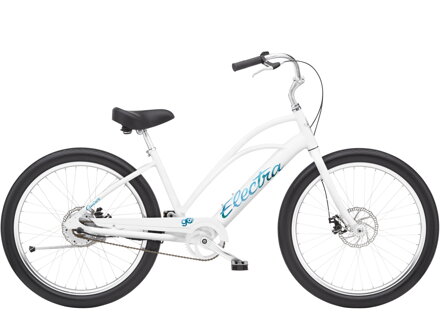 Electra Cruiser Go! Step-Thru - White