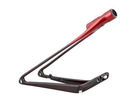 Trek 2024-2025 Supercaliber Size Small Paint Match Rear Triangle - Carbon Red Smoke