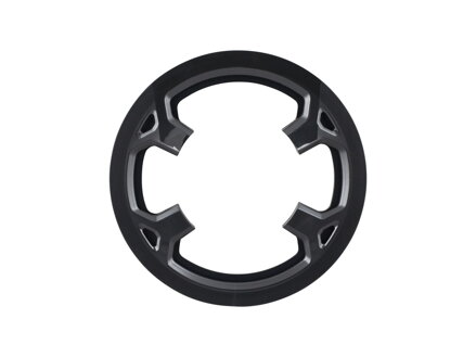 TREK-DIAMANT Prowheel 42T 10/11-Speed ​​Chainring with Bashguard - Černá