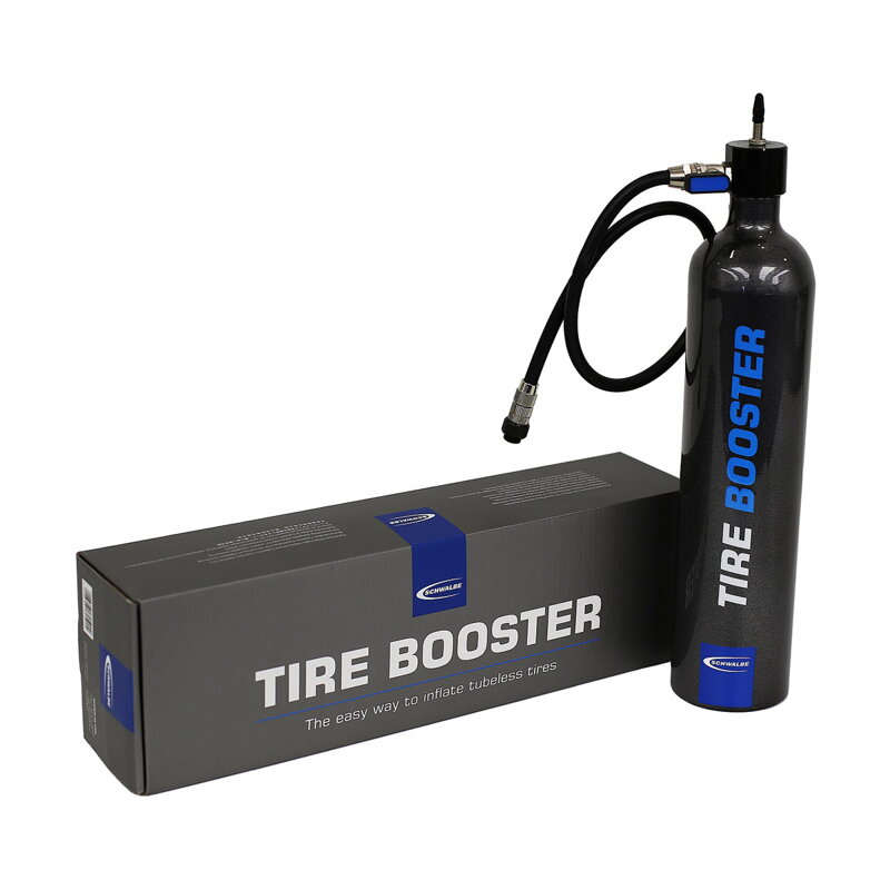 SCHWALBE Zásobník TIRE BOOSTER pro tlakování bezdušových kol SCHWALBE Zásobník TIRE BOOSTER pro tlakování bezdušových kol