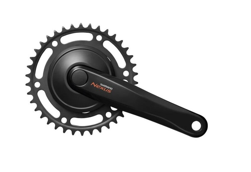 SHIMANO Kliky Nexus C6000 - 1-převodník, 170mm 38 zubů